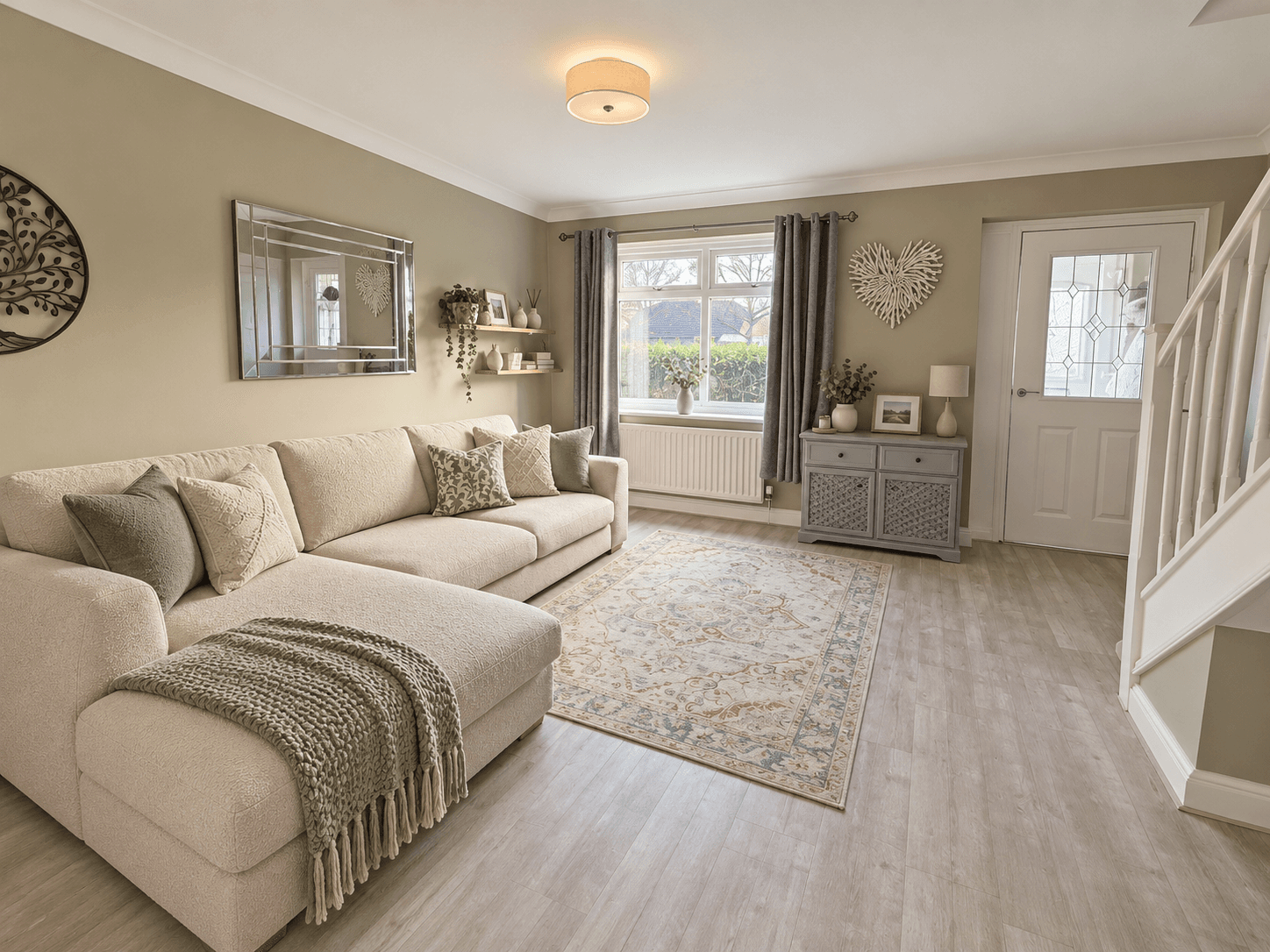 Second view of the Royal Quays living room