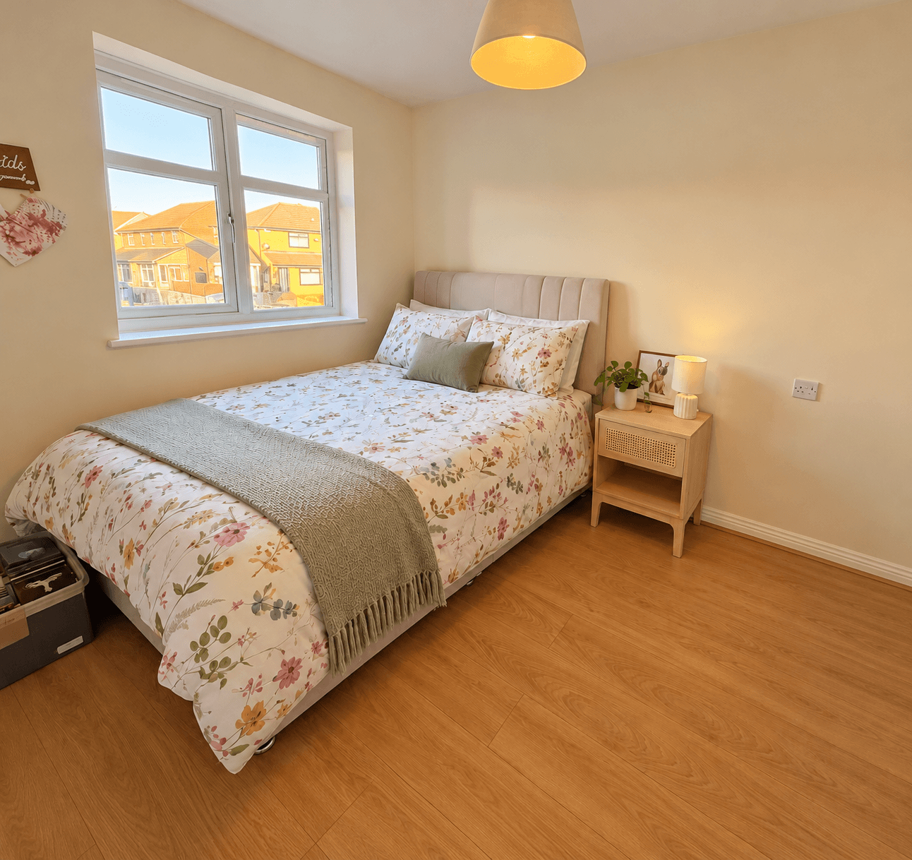 Second bedroom at Royal Quays